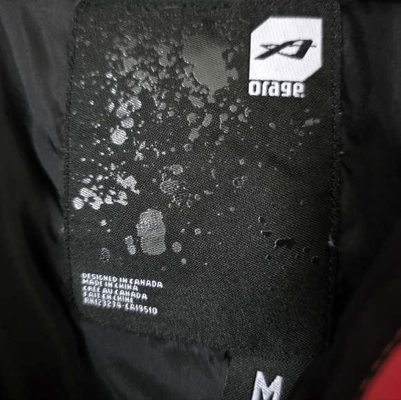 Orage Snowboarding Ski Hooded Vest Waterproof Coral Winter Sports Medium - Picture 3 of 11